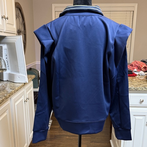 Addison Bay Navy Blue Half-Zip Sweatshirt - Picture 2 of 6